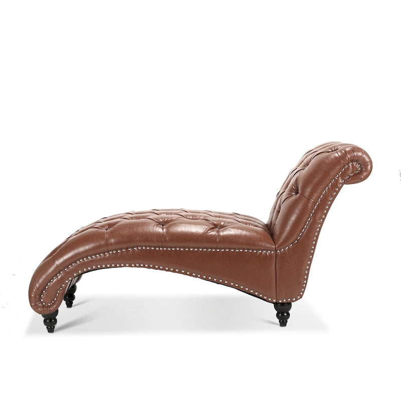Chaise longue trapuntata senza braccioli - 62,8 x 27,17 x 32,87 4