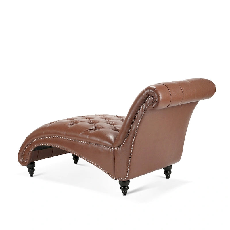 Chaise longue trapuntata senza braccioli - 62,8 x 27,17 x 32,87 5