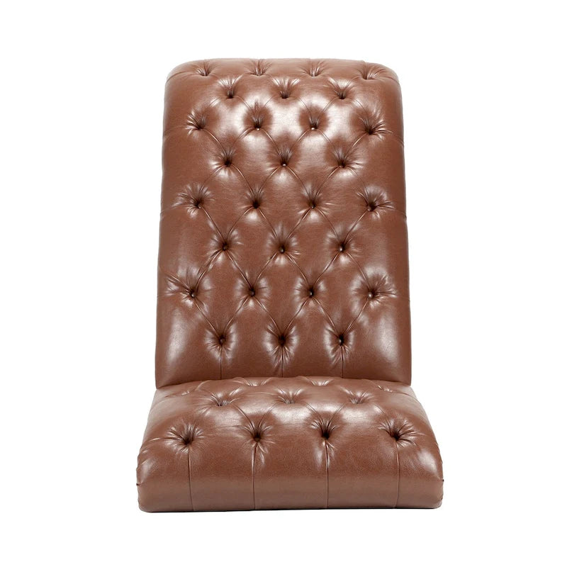 Chaise longue trapuntata senza braccioli - 62,8 x 27,17 x 32,87 8