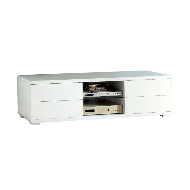 4 Drawers High Gloss Lacquer Coating TV Stand 7