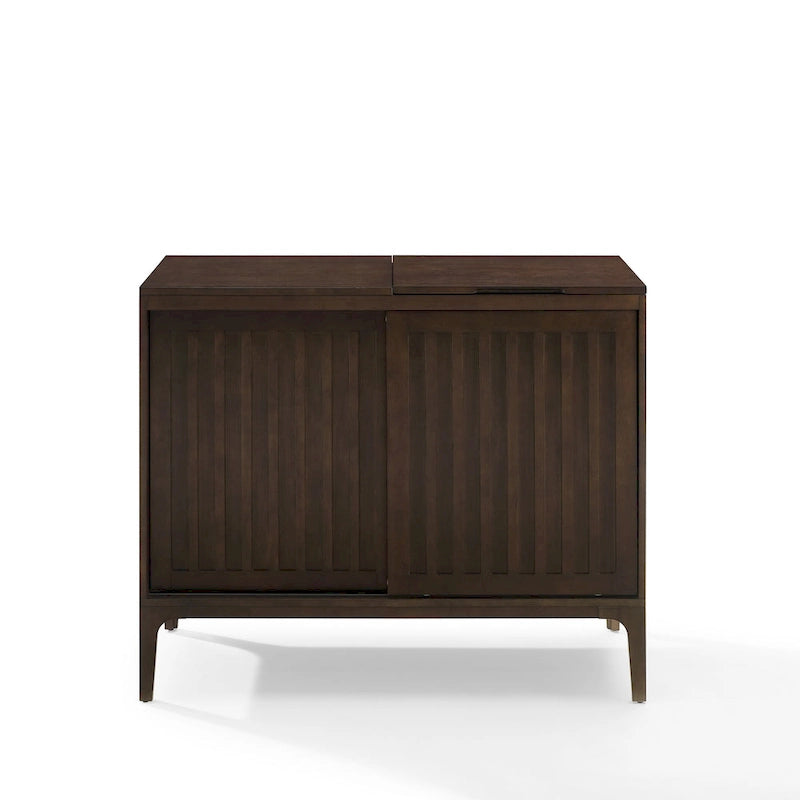 Crosley Asher Record Storage Media Console 10