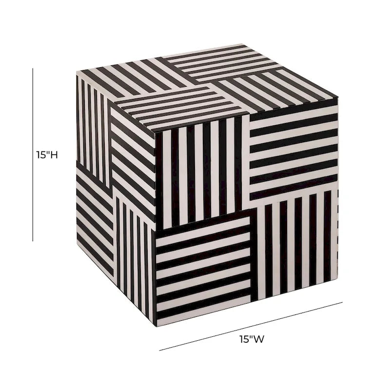 Tavolino cubo - 15L x 15P x 15A 6