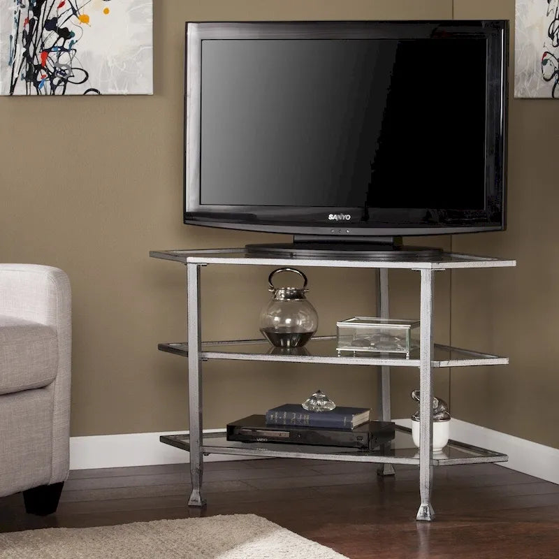 SEI Furniture Jensen Mobile angolare in metallo per TV fino a 33,25 pollici 22