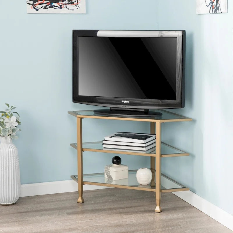 SEI Furniture Jensen Mobile angolare in metallo per TV fino a 33,25 pollici 23
