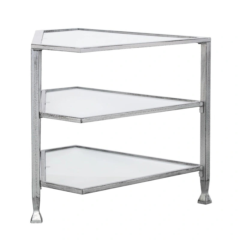SEI Furniture Jensen Mobile angolare in metallo per TV fino a 33,25 pollici 8