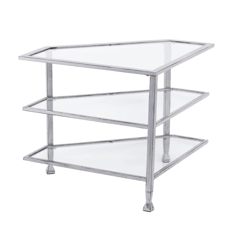 SEI Furniture Jensen Mobile angolare in metallo per TV fino a 33,25 pollici 10