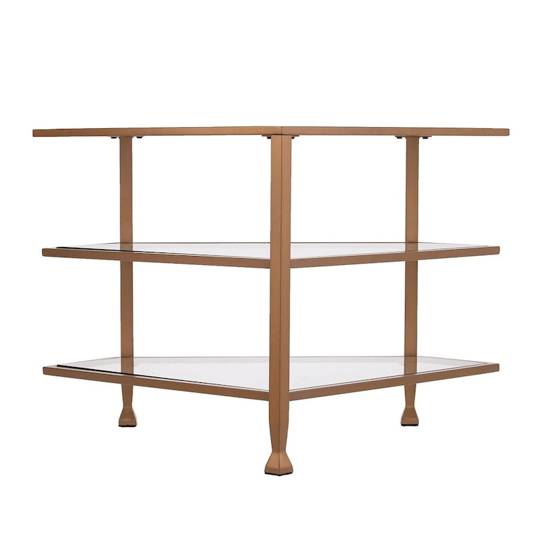 SEI Furniture Jensen Mobile angolare in metallo per TV fino a 33,25 pollici 18