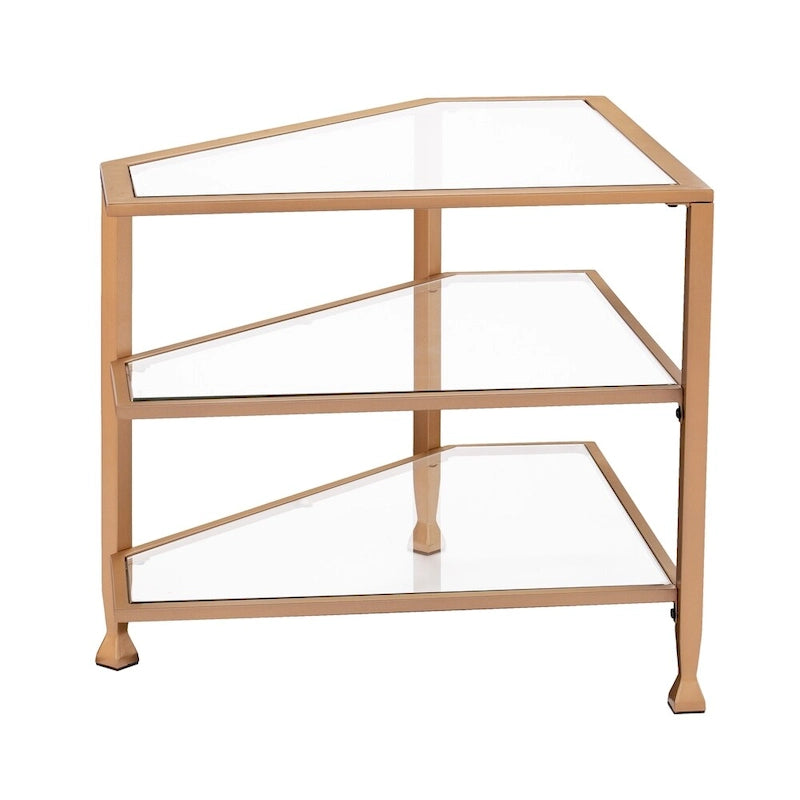 SEI Furniture Jensen Mobile angolare in metallo per TV fino a 33,25 pollici 19