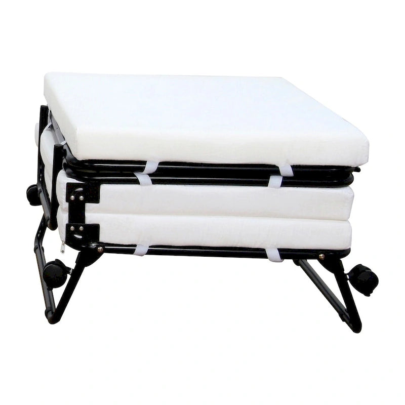 HomCom Folding Sofa Ottoman Lounge Bed Sleeper 7