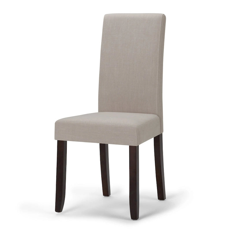 WYNDENHALL Normandy Transitional 9 Pc Dining Set with 8 Upholstered Parson Chairs and 54 Wide Table 26
