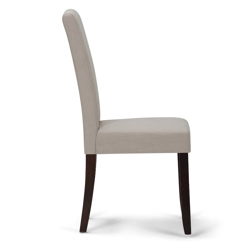 WYNDENHALL Normandy Transitional 9 Pc Dining Set with 8 Upholstered Parson Chairs and 54 Wide Table 28