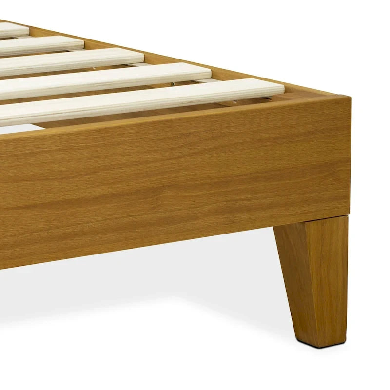 East West Furniture King Platform Bed Frame with 4 Solid Wood Legs and 2 Extra Center Legs (Bed Frame Color Options) 6