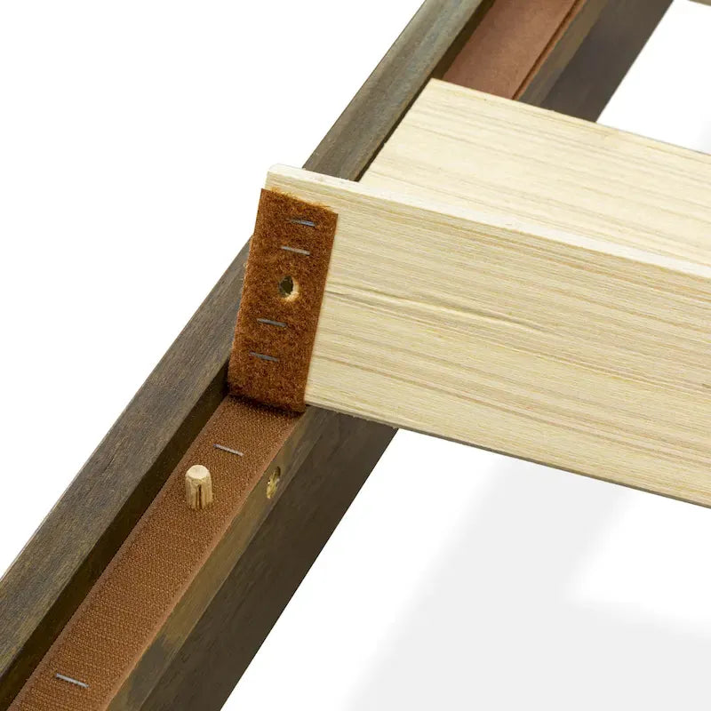 East West Furniture King Platform Bed Frame with 4 Solid Wood Legs and 2 Extra Center Legs (Bed Frame Color Options) 21