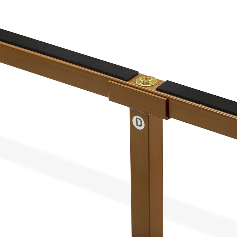 East West Furniture King Platform Bed Frame with 4 Solid Wood Legs and 2 Extra Center Legs (Bed Frame Color Options) 22