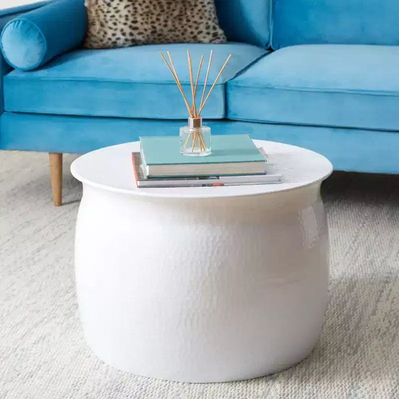 Aztec Metal Table Stool - FOX5516 - Safavieh Couture 9