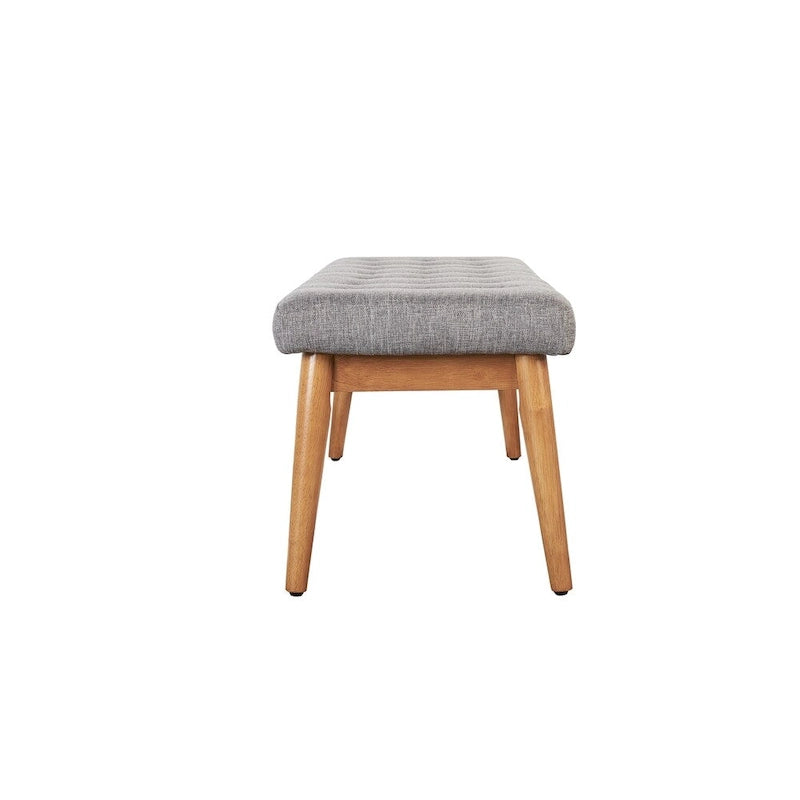 Crosley Landon Upholstered Bench In Acorn - 43.25 W x 16 D x 16.88 H 3