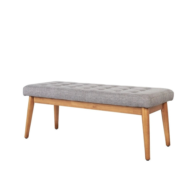 Crosley Landon Upholstered Bench In Acorn - 43.25 W x 16 D x 16.88 H 6