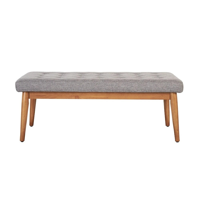Crosley Landon Upholstered Bench In Acorn - 43.25 W x 16 D x 16.88 H 7