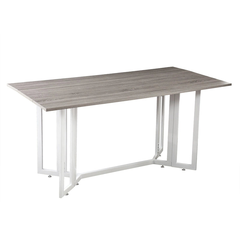 SEI Furniture Driness Grey Drop Leaf Table 5