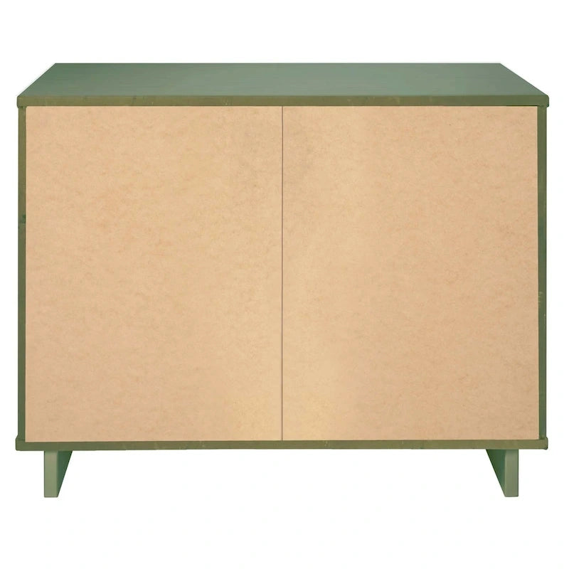Manhattan Comfort 2-Piece Granville Modern Solid Wood Standard Dresser and Nightstand Set 27