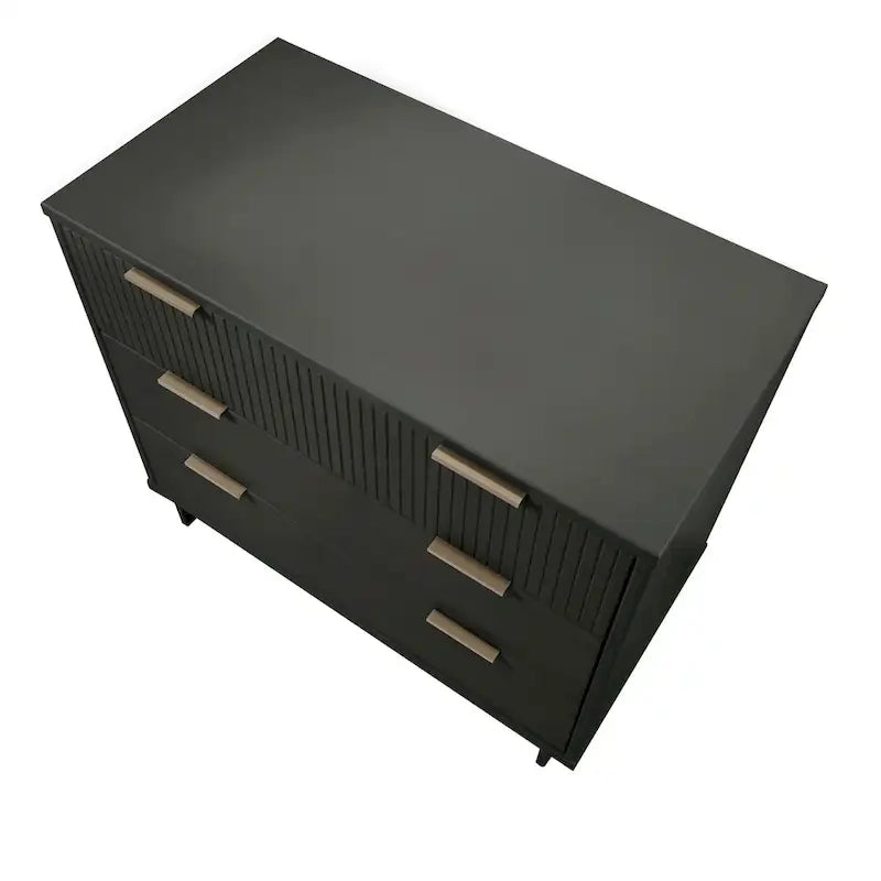 Manhattan Comfort 2-Piece Granville Modern Solid Wood Standard Dresser and Nightstand Set 45