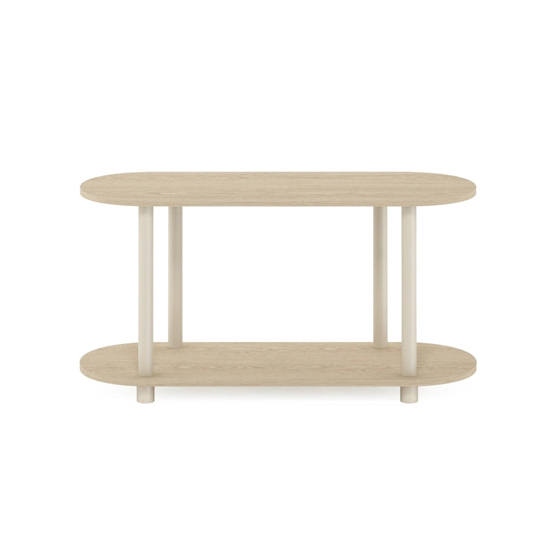 Furinno Turn-N-Tube Tavolino Moderno Ovale Nessun Attrezzo Richiesto 12
