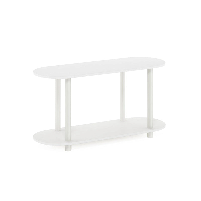 Furinno Turn-N-Tube Tavolino Moderno Ovale Nessun Attrezzo Richiesto