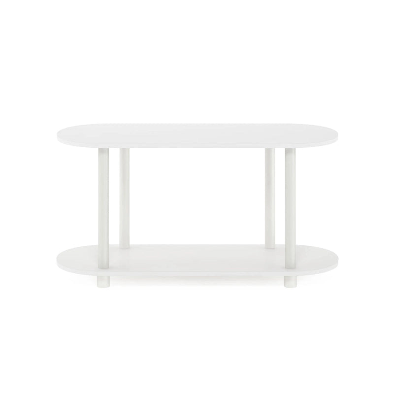 Furinno Turn-N-Tube Tavolino Moderno Ovale Nessun Attrezzo Richiesto 7