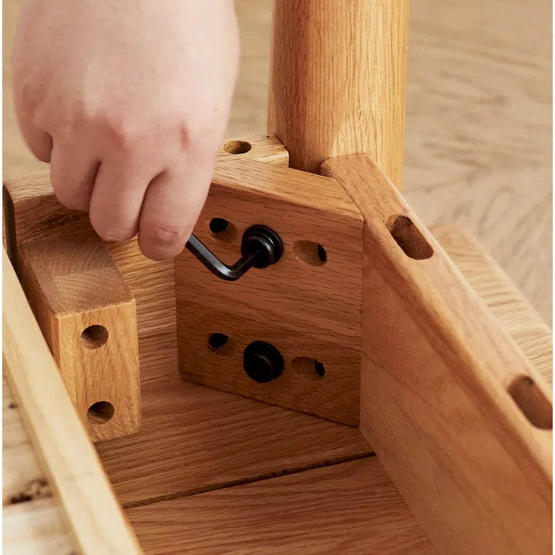 100% Solid wood natural wood computer desk 7