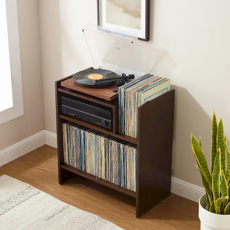 Crosley Portland Turntable Stand 17