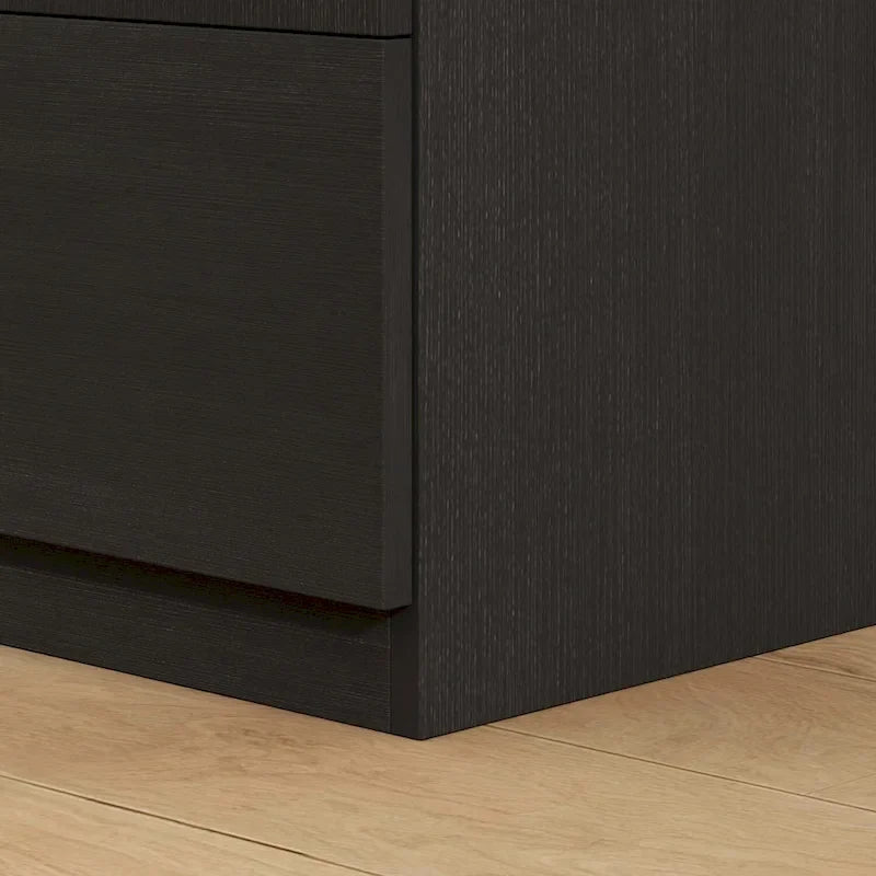 31.5W x 66.9H Wardrobe Armoire Cloest with Drawer In Black,White 26