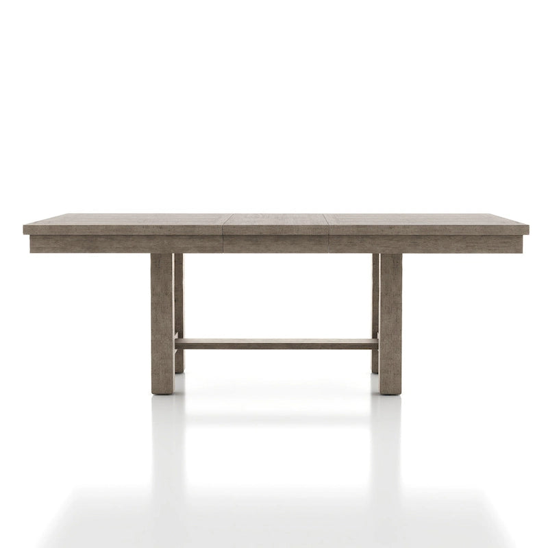 Jusk Rustic Grey Wood 5-Piece Dining Table Set by Furniture of America 11