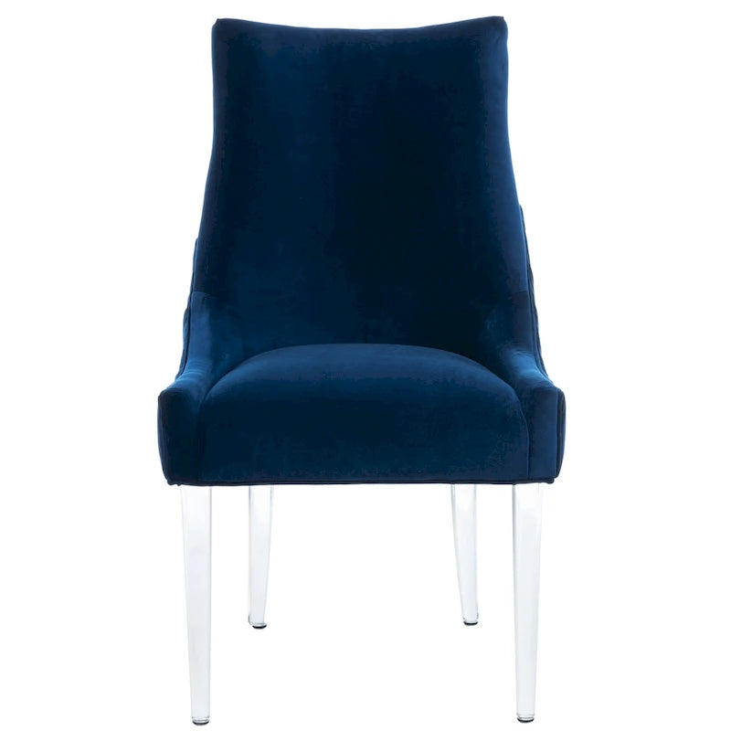 SAFAVIEH Couture Vesile Acrylic Leg Dining Chair - 22W x 28D x 38H 6