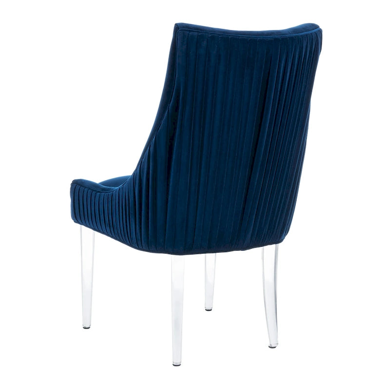 SAFAVIEH Couture Vesile Acrylic Leg Dining Chair - 22W x 28D x 38H 12