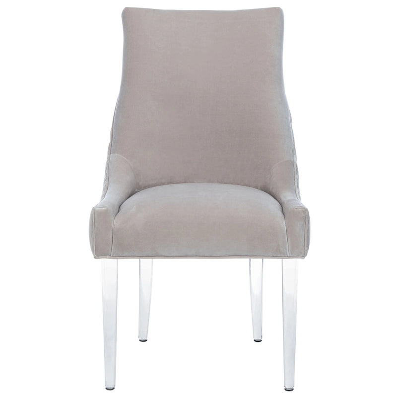 SAFAVIEH Couture Vesile Acrylic Leg Dining Chair - 22W x 28D x 38H 17