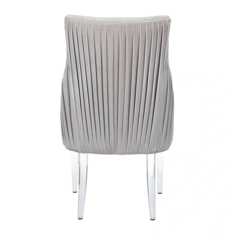 SAFAVIEH Couture Vesile Acrylic Leg Dining Chair - 22W x 28D x 38H 21