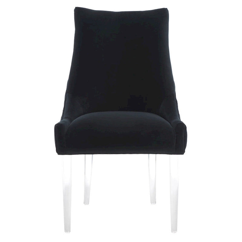 SAFAVIEH Couture Vesile Acrylic Leg Dining Chair - 22W x 28D x 38H 25