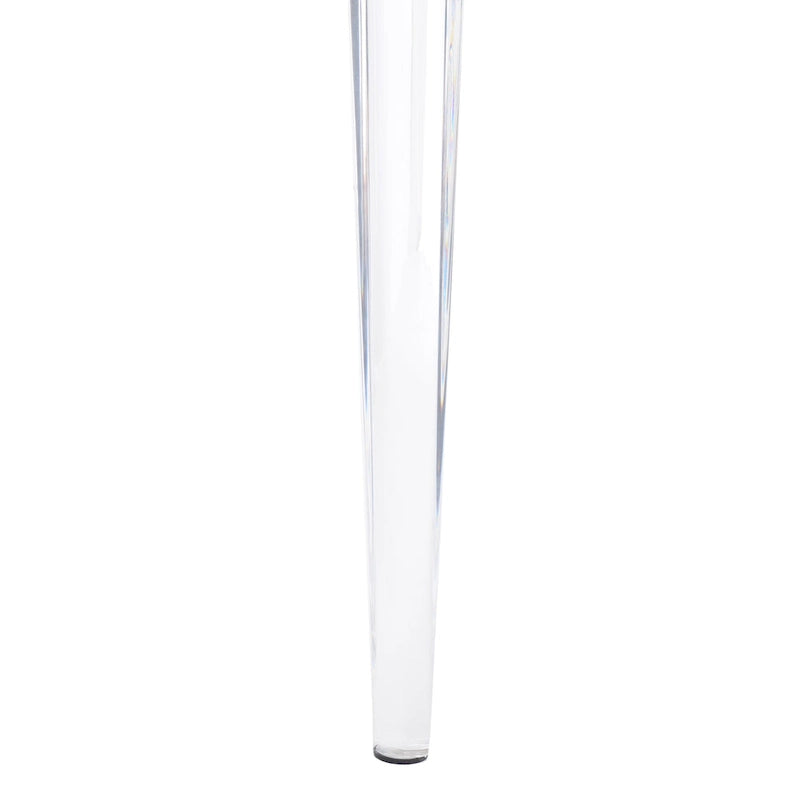 SAFAVIEH Couture Vesile Acrylic Leg Dining Chair - 22W x 28D x 38H 28