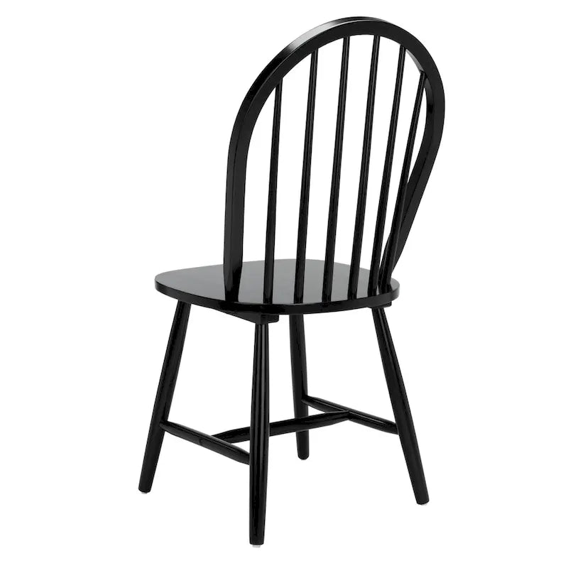 SAFAVIEH Delcie Spindle Oval Back Dining Chair (Set of 2) - 17.9 x 19.7 x 37 - 18Wx20Dx37H 10
