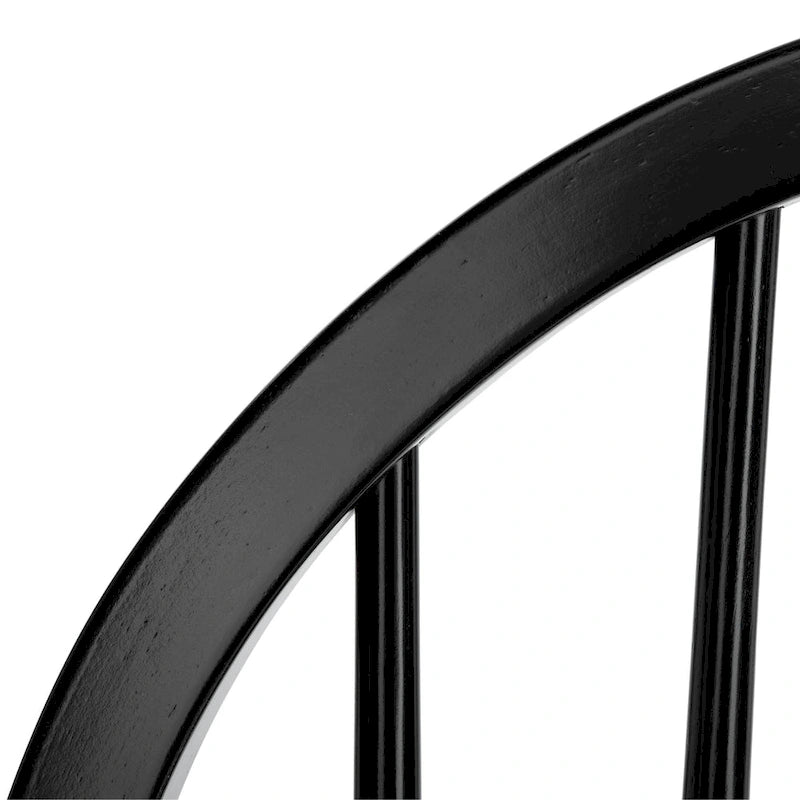 SAFAVIEH Delcie Spindle Oval Back Dining Chair (Set of 2) - 17.9 x 19.7 x 37 - 18Wx20Dx37H 11