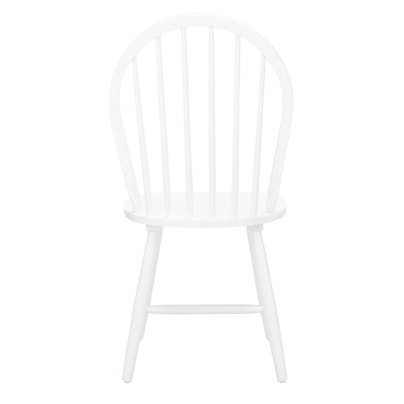 SAFAVIEH Delcie Spindle Oval Back Dining Chair (Set of 2) - 17.9 x 19.7 x 37 - 18Wx20Dx37H 20