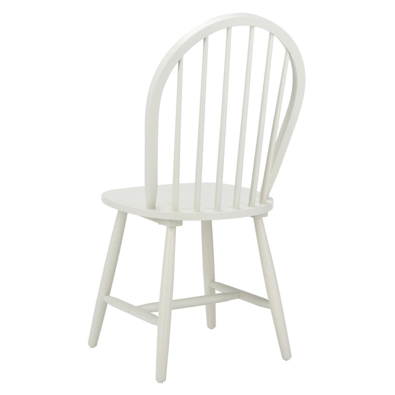 SAFAVIEH Delcie Spindle Oval Back Dining Chair (Set of 2) - 17.9 x 19.7 x 37 - 18Wx20Dx37H 32