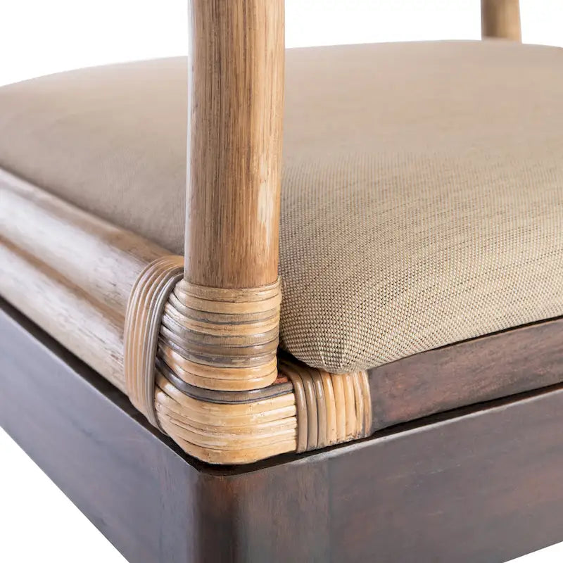 SAFAVIEH Saveta Honey Arm Chair - 23 x 22.5 x 34 - 23Wx23Dx34H 13