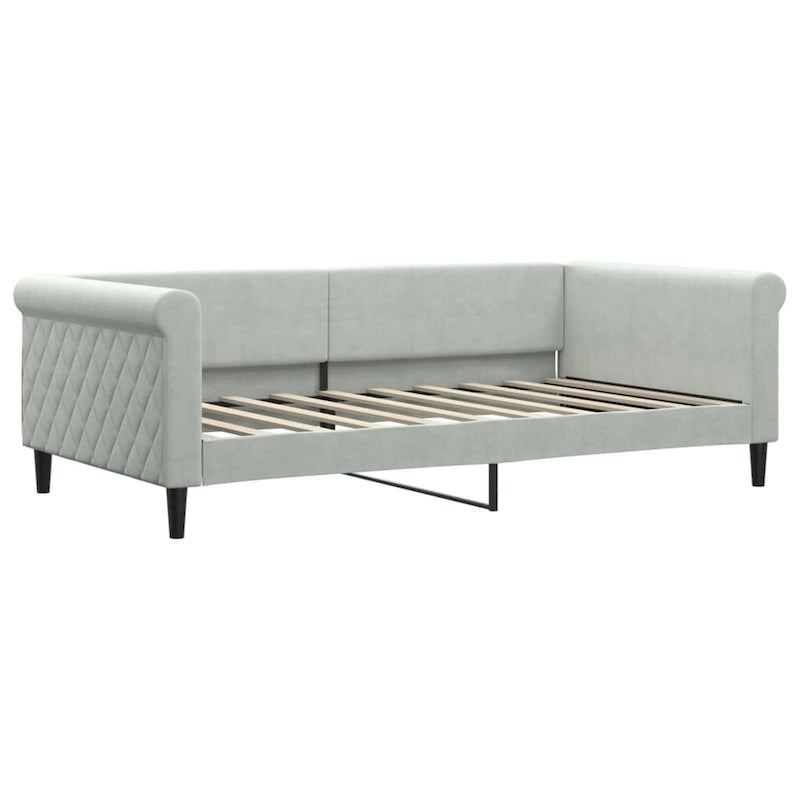 vidaXL Day Bed Upholstered Daybed Sofa Bed for Bedroom Living Room Velvet 6
