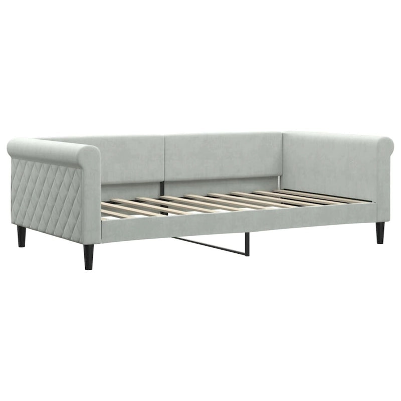 vidaXL Day Bed Upholstered Daybed Sofa Bed for Bedroom Living Room Velvet 10