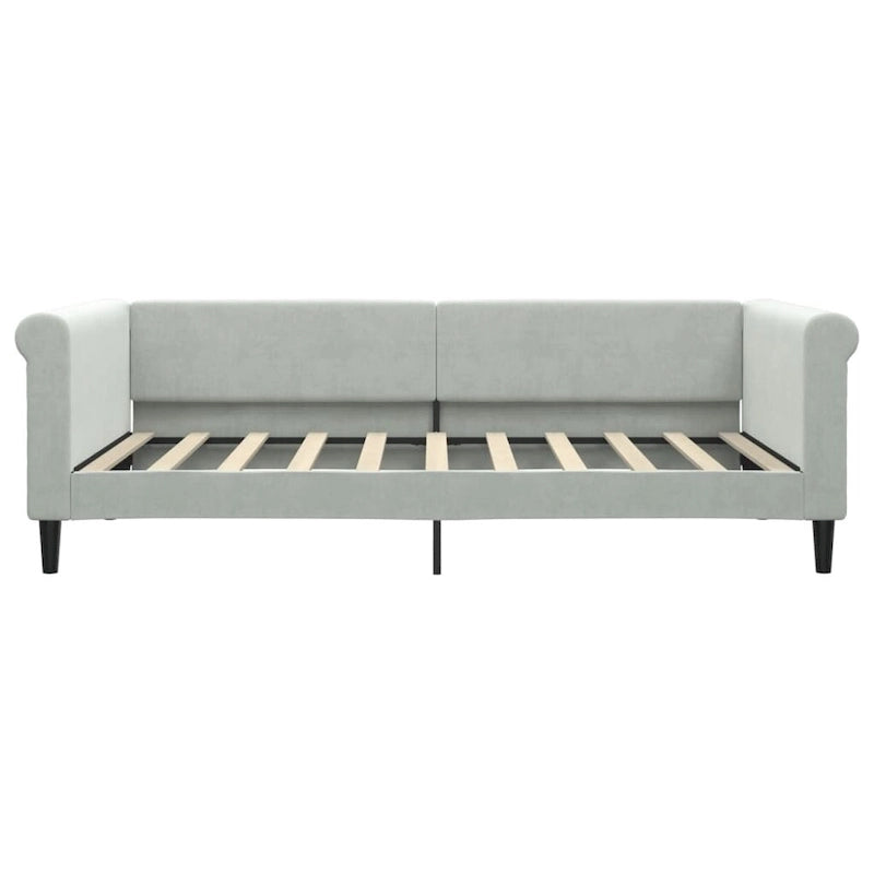 vidaXL Day Bed Upholstered Daybed Sofa Bed for Bedroom Living Room Velvet 11