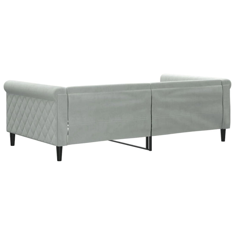 vidaXL Day Bed Upholstered Daybed Sofa Bed for Bedroom Living Room Velvet 13