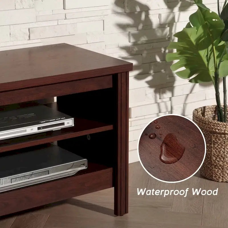 70 Inch TV Stand for 75 TV, Classic Entertainment Center TV Console 38