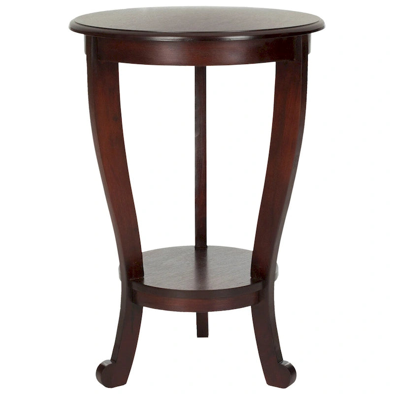 SAFAVIEH Carlotta Tavolino con piedistallo grigio - 18,1 x 18,1 x 26 - 18Lx18Px26A 18