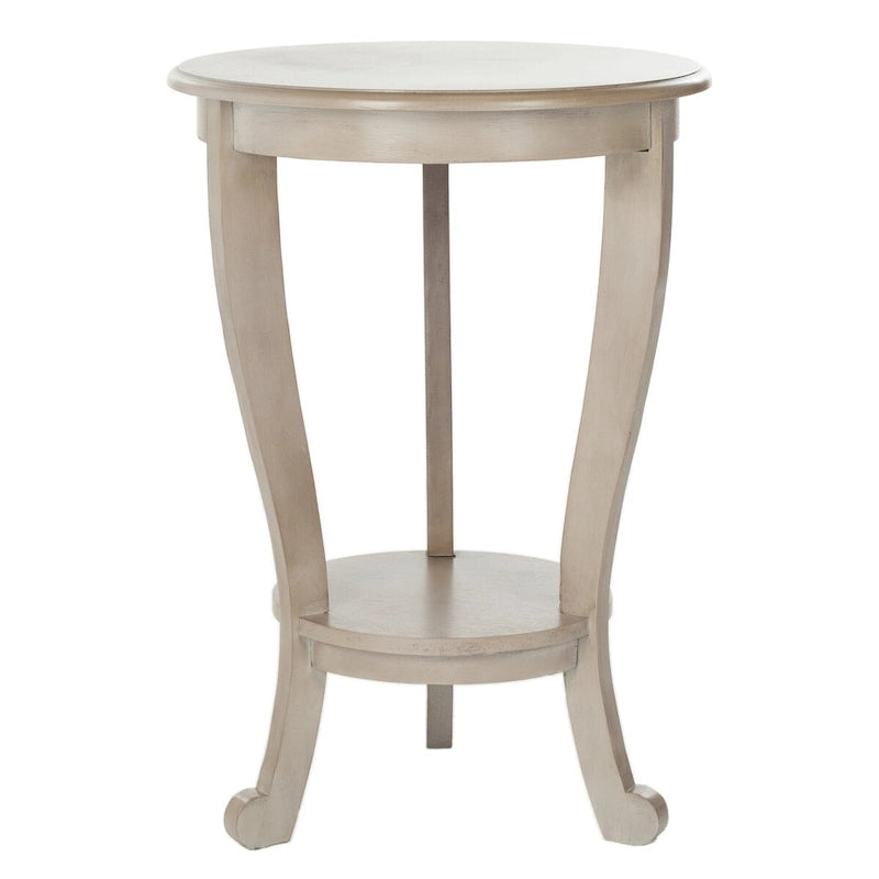SAFAVIEH Carlotta Tavolino con piedistallo grigio - 18,1 x 18,1 x 26 - 18Lx18Px26A 8